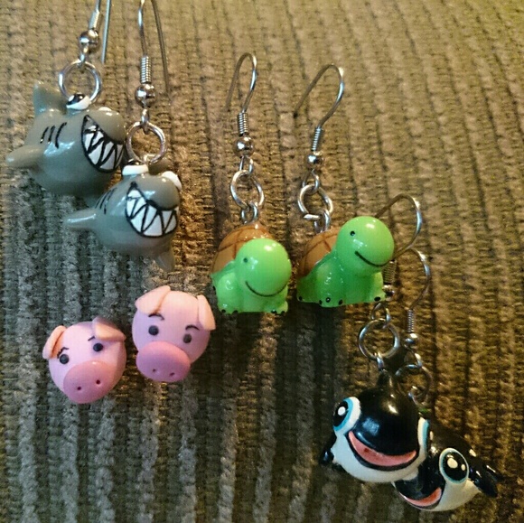 🐾Cute Animal Earrings🐾 - Picture 1 of 5